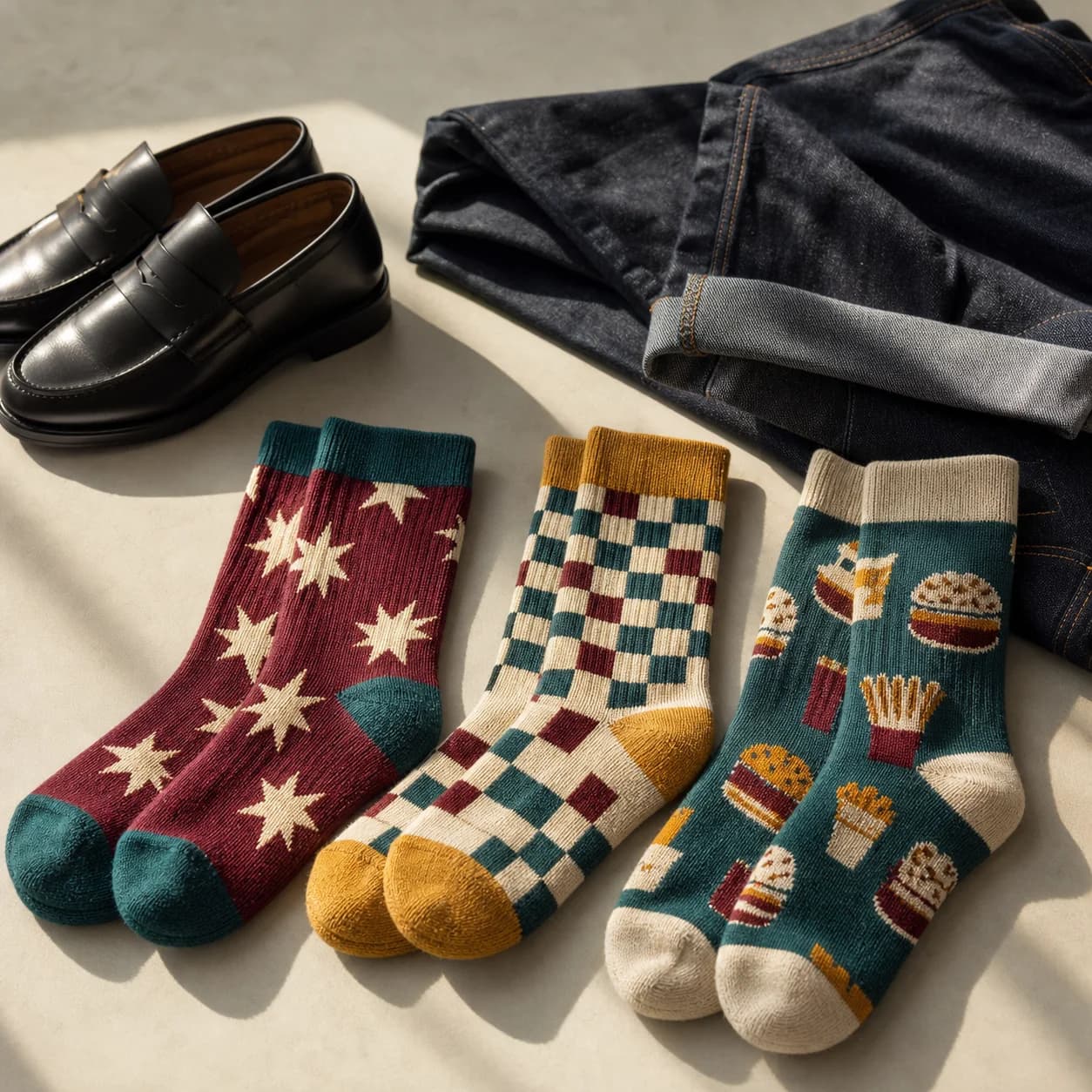 Jspupifip Fruit Ankle Socks